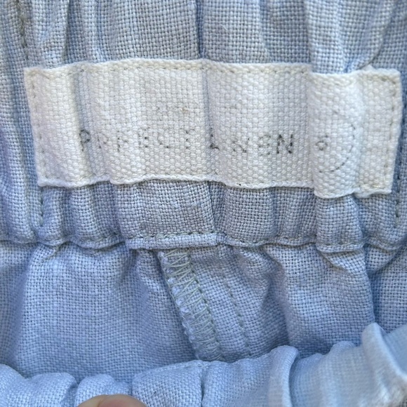 Not Perfect Linen blue Genova pants, size 6 - Picture 7 of 10